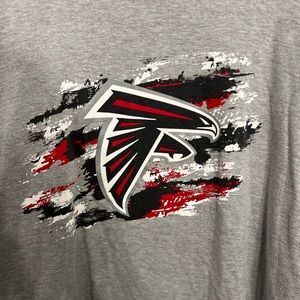 Men's Atlanta Falcons Fanatics‎ Branded Heather Gray True Color T-Shirt 4XL